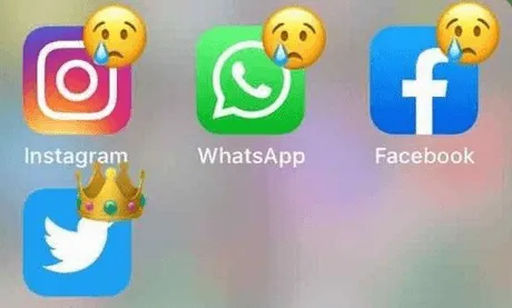 О вчерашнем сбое и мемах в Твиттере или #facebookdown #instagramdown #whatsappdown